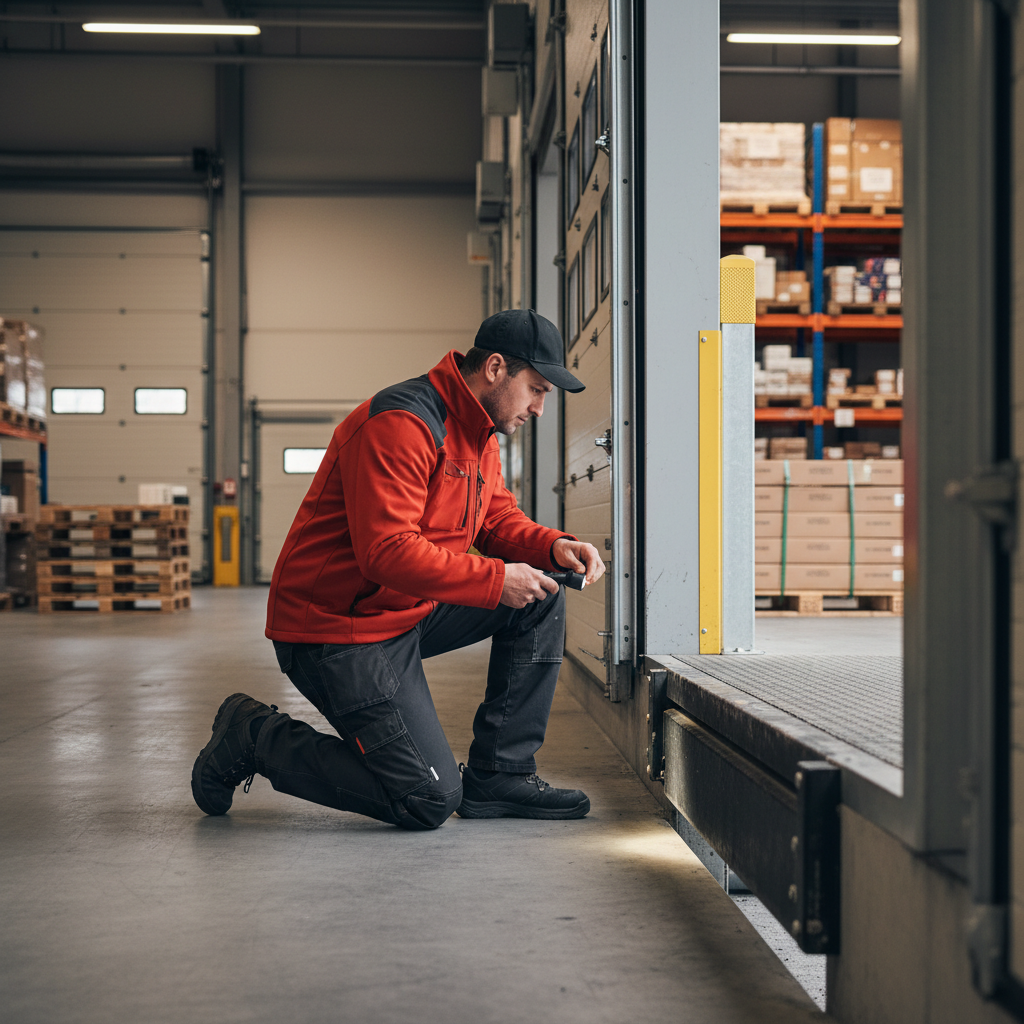 Dératiseur intervenant dans un entrepôt logistique trinational à Saint-Louis