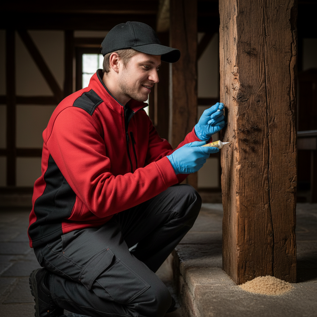 Frédéric Italiano en intervention fourmis à Obernai