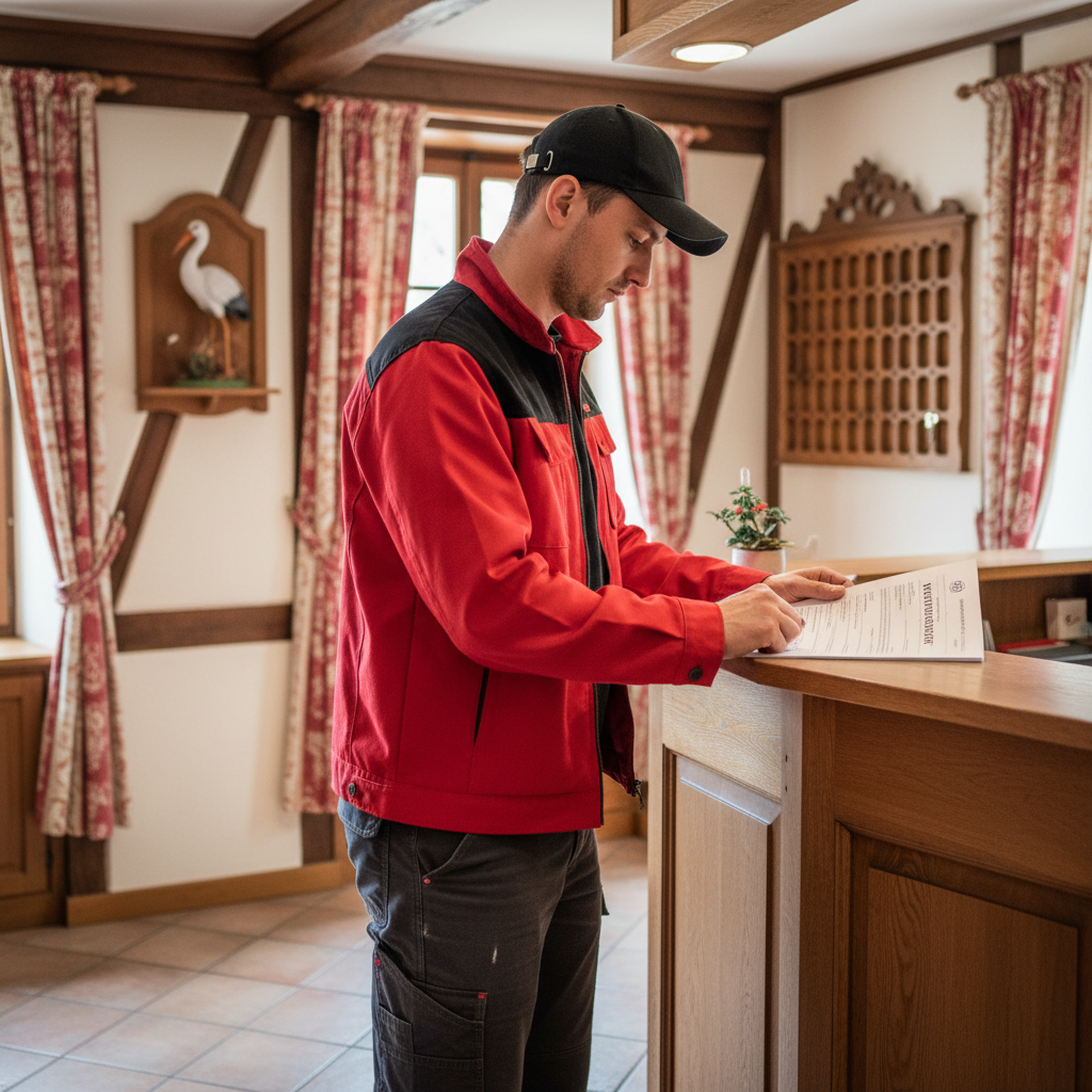 Certificat d'intervention pour un gîte de la Route des Vins